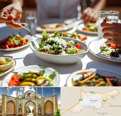 رستوران رژیمی در سمنان