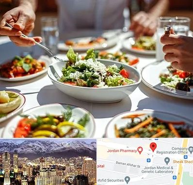 رستوران رژیمی در جردن 