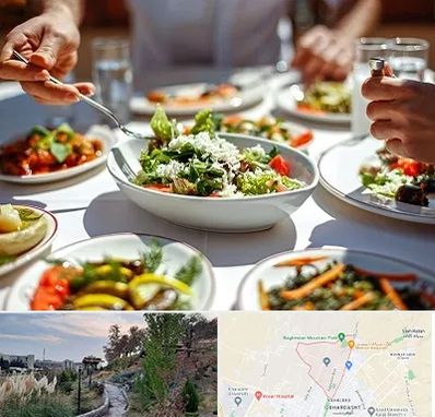 رستوران رژیمی در باغستان کرج