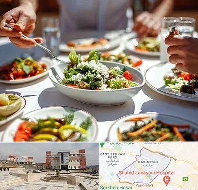 رستوران رژیمی در حکیمیه 