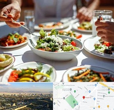 رستوران رژیمی در هنگام