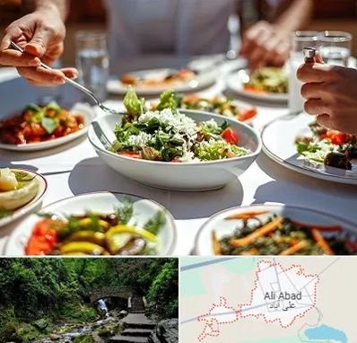 رستوران رژیمی در علی آباد کتول