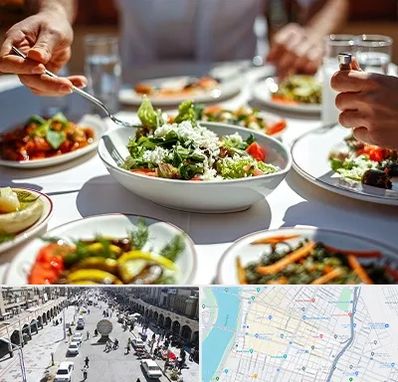 رستوران رژیمی در نادری اهواز