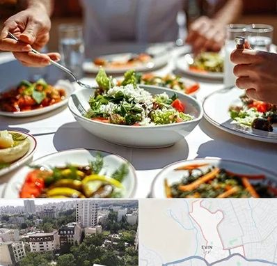 رستوران رژیمی در اوین