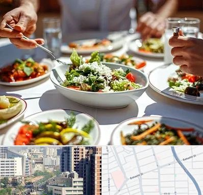 رستوران رژیمی در خیابان بهشتی