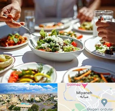 رستوران رژیمی در میانه