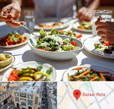 رستوران رژیمی در بازار رضا مشهد