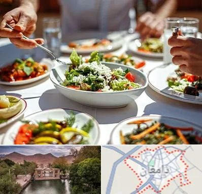 رستوران رژیمی در دامغان