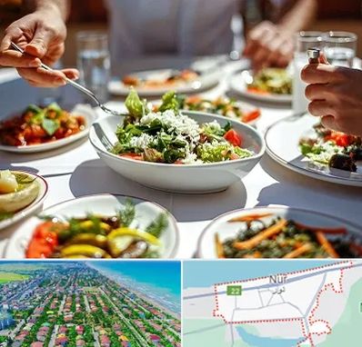 رستوران رژیمی در نور
