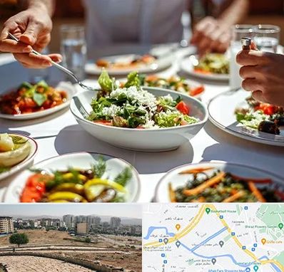 رستوران رژیمی در کوی وحدت شیراز