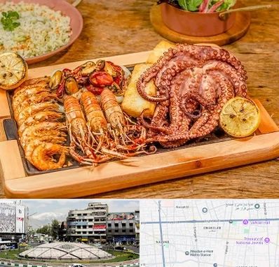 رستوران دریایی در مرکز تهران