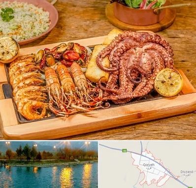 رستوران دریایی در قروه