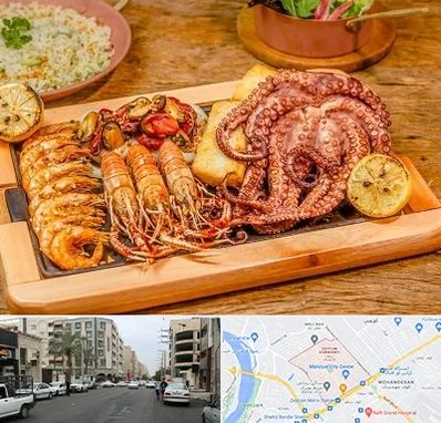 رستوران دریایی در زیتون کارمندی اهواز