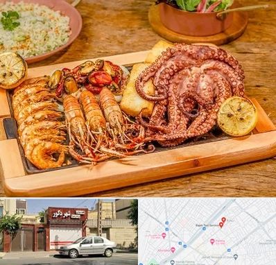 رستوران دریایی در باجک قم