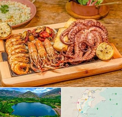 رستوران دریایی در رودبار