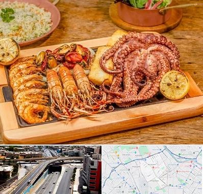 رستوران دریایی در ستارخان شیراز