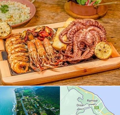 رستوران دریایی در رامسر