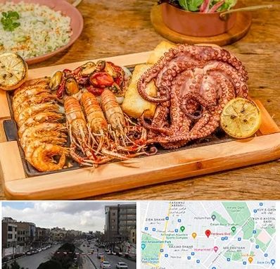 رستوران دریایی در بلوار فردوسی مشهد