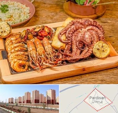 رستوران دریایی در پردیسان قم