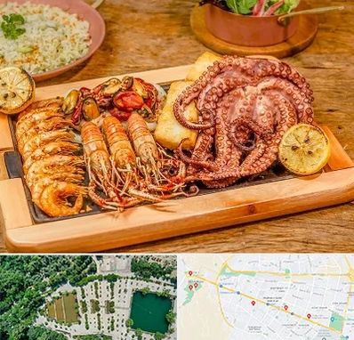 رستوران دریایی در وکیل آباد مشهد