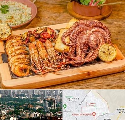 رستوران دریایی در عظیمیه کرج 