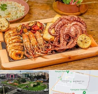 رستوران دریایی در تهرانسر 