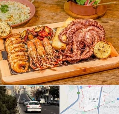 رستوران دریایی در خطیب تبریز