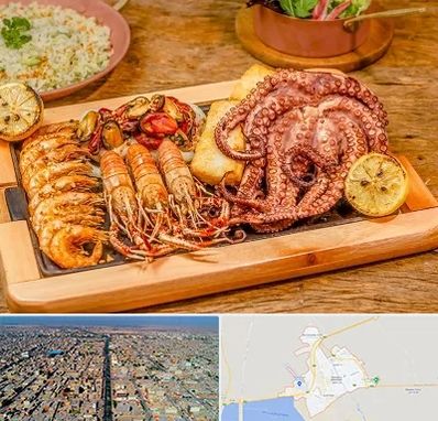 رستوران دریایی در بندر ماهشهر