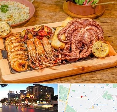 رستوران دریایی در بلوار سجاد مشهد