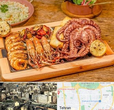 رستوران دریایی در مرزداران 