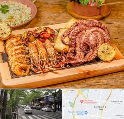 رستوران دریایی در ظفر 