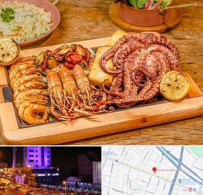 رستوران دریایی در آبرسان تبریز