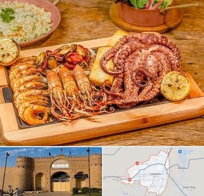 رستوران دریایی در ایرانشهر