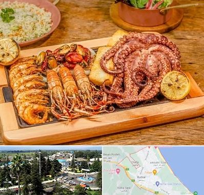 رستوران دریایی در رودسر