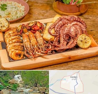 رستوران دریایی در کردان