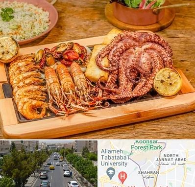 رستوران دریایی در شهران 