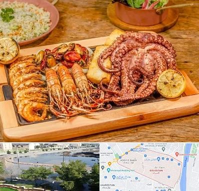 رستوران دریایی در گلستان اهواز