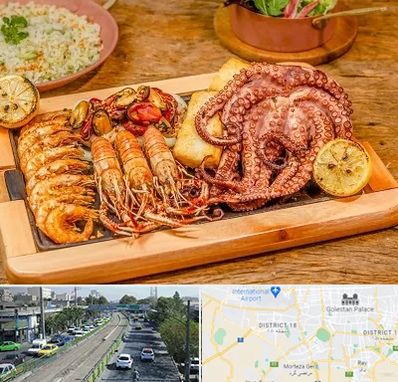 رستوران دریایی در جنوب تهران 