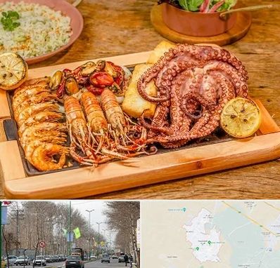 رستوران دریایی در نظرآباد کرج