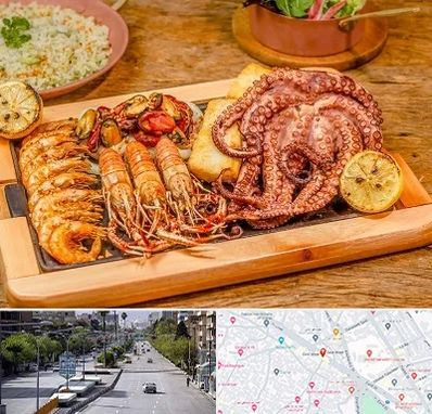 رستوران دریایی در خیابان زند شیراز