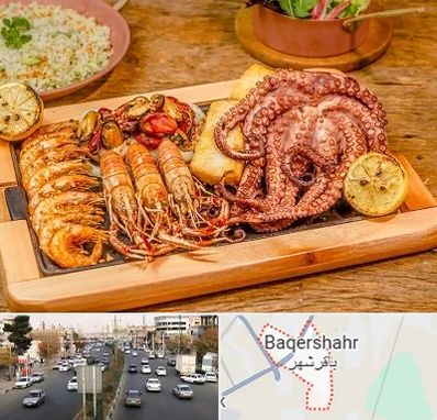 رستوران دریایی در باقرشهر