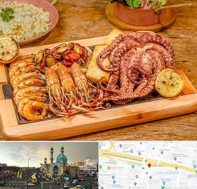 رستوران دریایی در رسالت