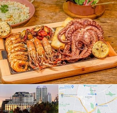 رستوران دریایی در فرشته 