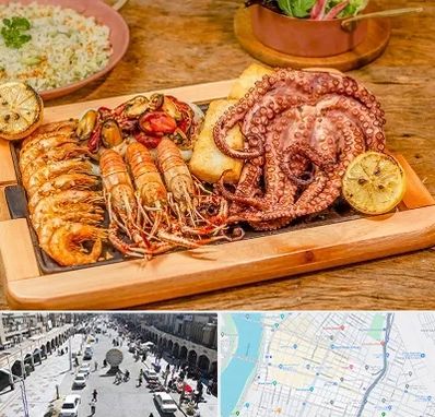 رستوران دریایی در نادری اهواز