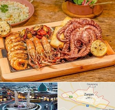 رستوران دریایی در زنجان