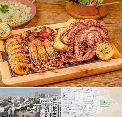 رستوران دریایی در منطقه 14 تهران