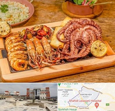 رستوران دریایی در حکیمیه 