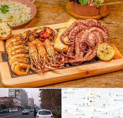 رستوران دریایی در کارگر شمالی