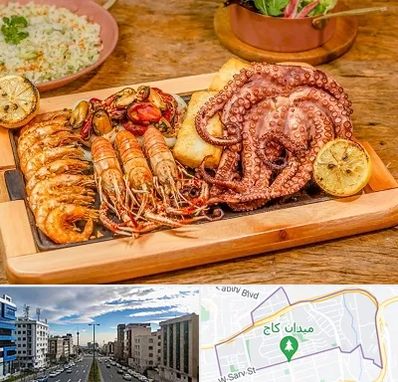 رستوران دریایی در سعادت آباد 