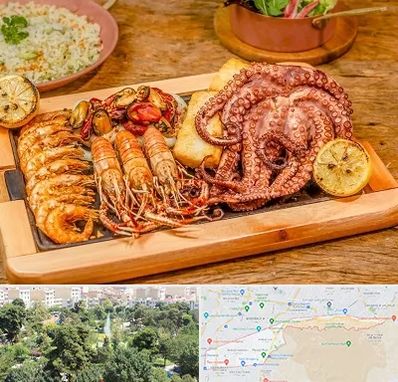 رستوران دریایی در منطقه 13 تهران